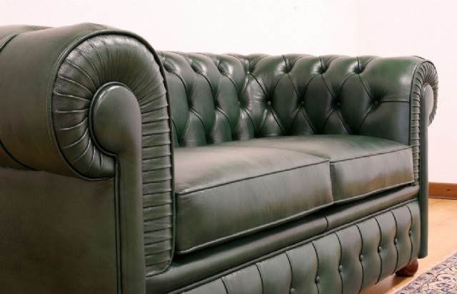 arı chesterfield deri kanepe modelleri yeşil deri chester koltuk takımlar