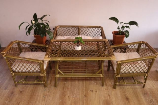 bahçe mobilyaları bambu mobilya bambu bahçe masa