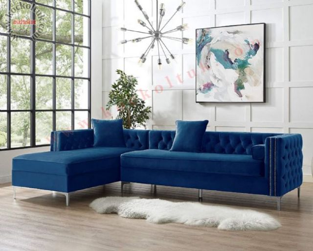 ermöbel modern modern blue l shaped corner sofas small size
