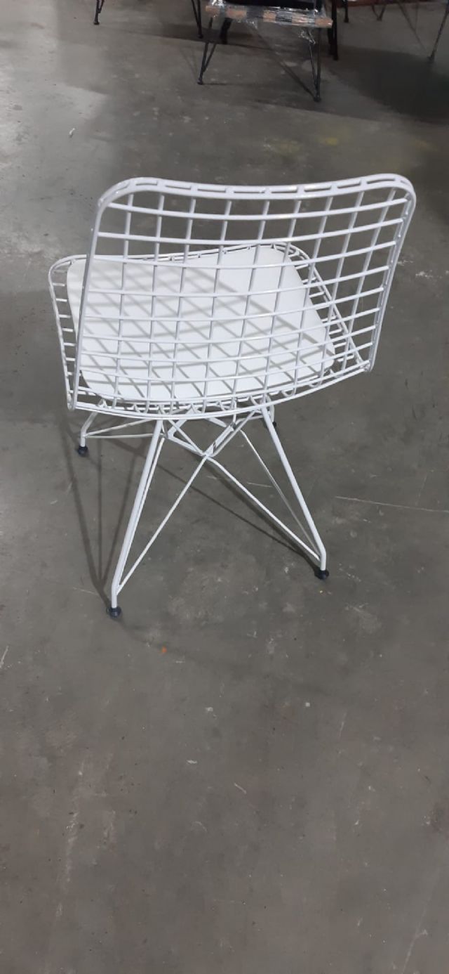 Metal Mutfak Masa Ve Sandalye Tel Sandalyeler