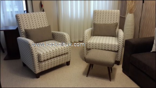 : modern koltuk rahat koltuk takımı beyaz keten