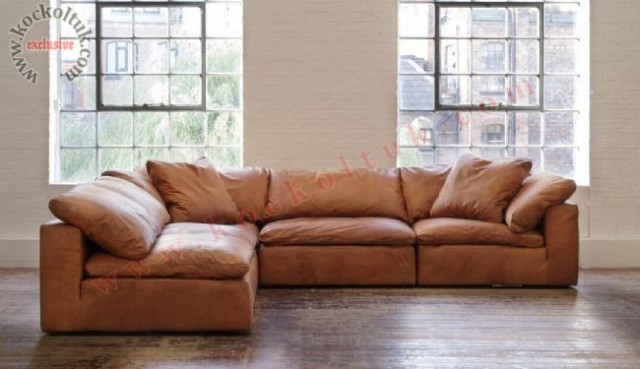 a set exclusive genuine leather sectional sofa manufacturer