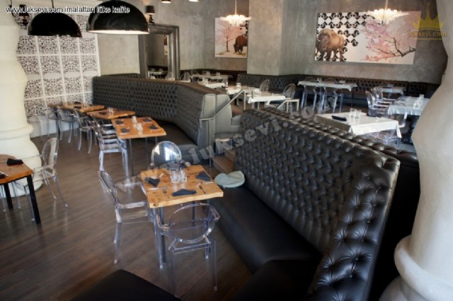 Resterant Koltukları Chester Sedir Koltuk Modelleri Lüks Cafe Restoran Tasarımları