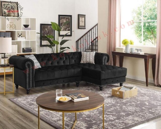 ermöbel schwarz gefarbt black l shaped minimal corner sofas