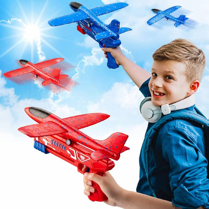 Maket Uçak Oyuncakları Erkek Bebekler İçin Oyuncaklar Uçak Helikopter