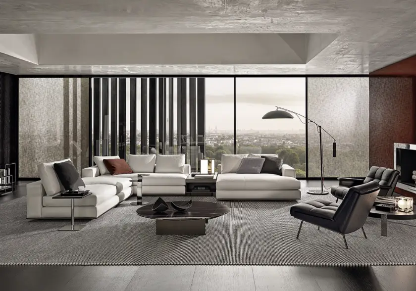 2026 Modern Köşe Koltuk Takımı  Lüks Kadife  Hakiki Deri L Koltuk Modelleri