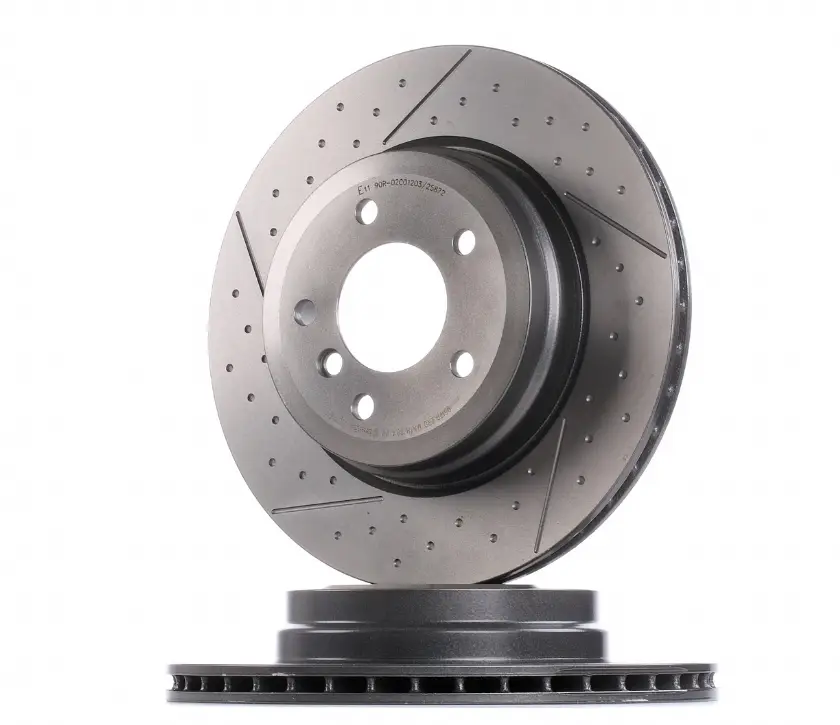 Brembo Prime Fren Diski - Bmw 1-3 Serisi - 324x22mm İçten Havalandırmalı Oluklu  Delikli