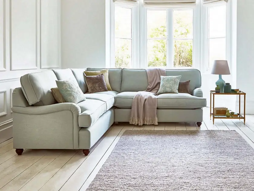 Çok Derin Oturumlu Rahat Amerikan Stili Köşe Koltuk Özel Üretim