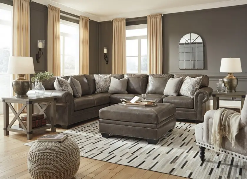 Çok Derin Oturumlu Rahat Amerikan Stili Köşe Koltuk Özel Üretim