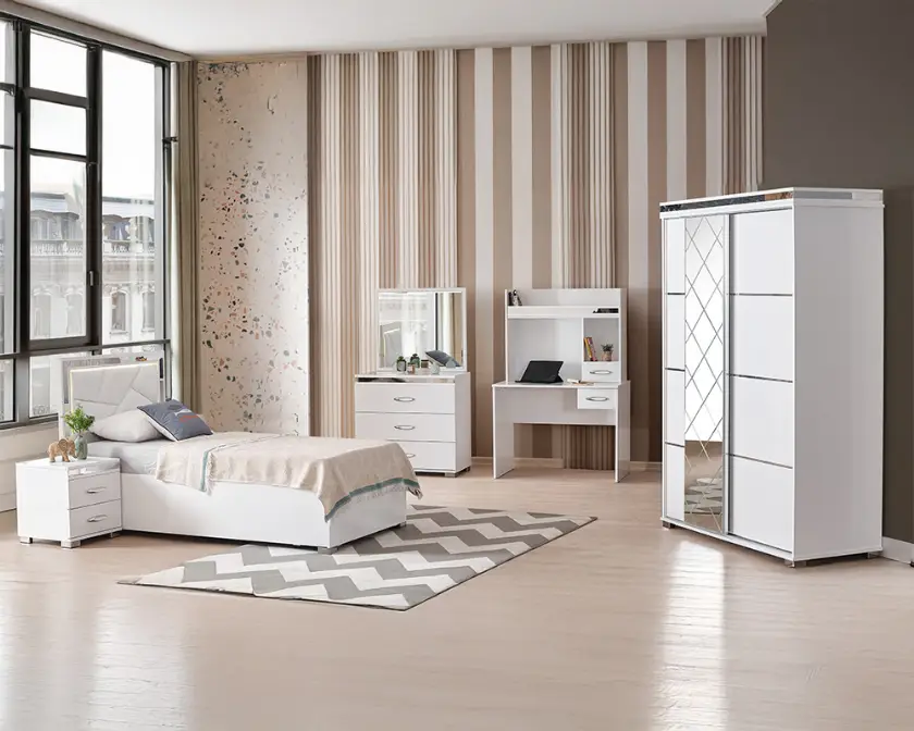 Genç Odası Mobilya Takımı Özel Ölçü Üretim Mobilya İmalat