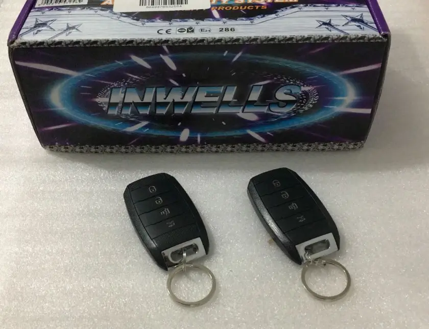 Her Araca Uyumlu 4 Tuşlu Kumanda 12v Oto Alarm Inwells Inw023 001-3263a