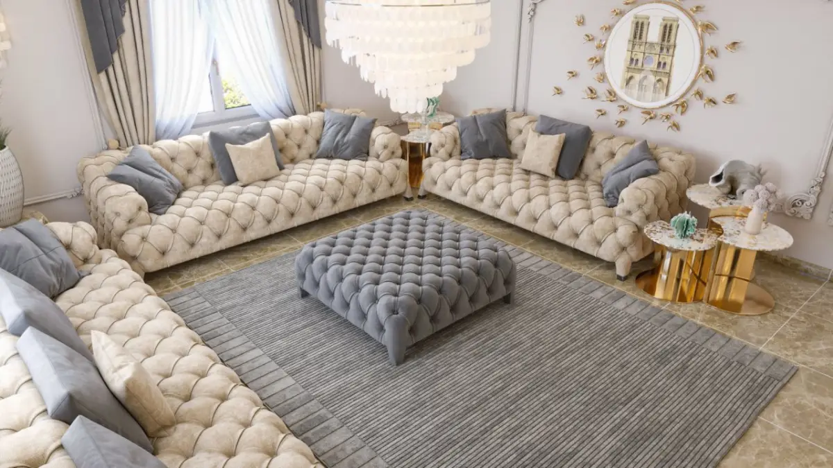 Modern Lüks Oturma Odası Koltuk Takımı Özel Üretim Oturma Grupları Salon Tasarımı
