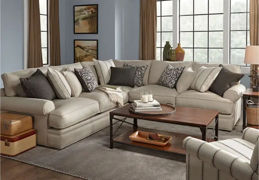 Salonunuza Özel Tasarlanan Lüks Amerikan Köşe Koltukları Her Renk Kumaş Seçenekleriyle