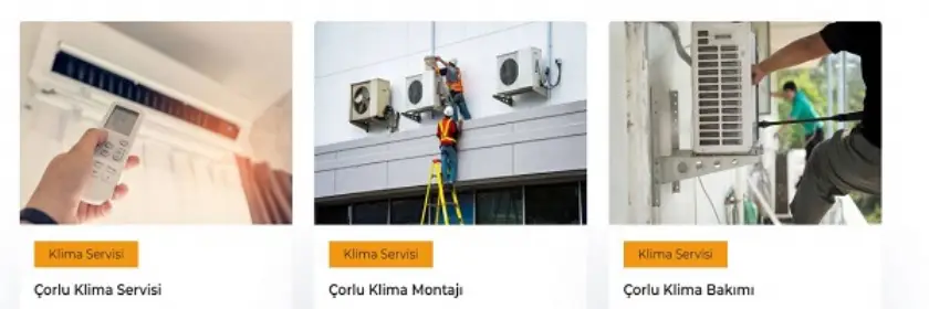 Şimşek Teknik Çorlu Klima Servisi Kombi Servisi
