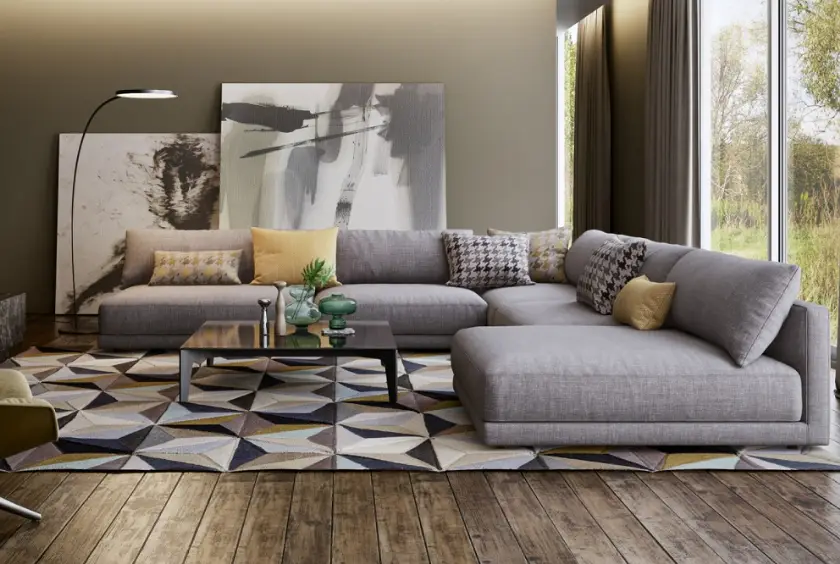 Size Özel Modern L Köşe Koltuk Takımı Her Renkte Premium Kumaş Kaliteli Özel Üretim